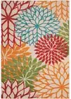 Aloha Green Indoor/Outdoor Home Living Room Area Rug Modern Decorations