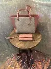 Michael Kors Walsh Tote & Matching Wristlet Wallet AUTHENTIC NWT
