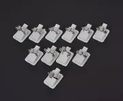 Wholesale 11PC 925 Solid Sterling Silver Rough Ethiopian Opal Ring Lot T160