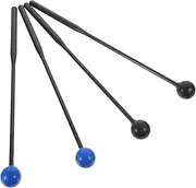 LRXIYODE Musical Instrument Sticks 4pcs Marimba Drumsticks Stage Drumsticks for Boys and Girls
