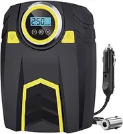 Tire Inflator - Air Compressor | Digital Pressure Gauge | Auto Tire Pump | Car Air Pump | Air Pump for Car Tires | 3 Gears Brightness Compact Multi-Function Accessories for Sports Motorcycle