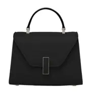 Valextra Iside Micro Crossbody Bag One size Black