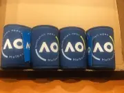 Australian Open Tennis Melbourne Stubby Coolers