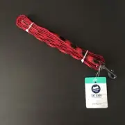 Whisker City Buffalo Check Tartan Plaid Cat Leash Red Black NWTs
