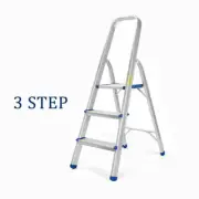 Aluminum Multi-Purpose Folding Ladder 3/4/5 Step Non-Slip Platform Light Weight