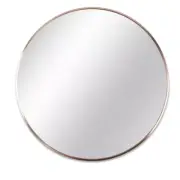 36 x 36 Inch Bathroom Gold Round Mirror Wall Frame With Mounting Modern Style