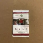 (1) 2001 Upper Deck Premier Edition FS Wax Pack (Tiger Woods Rookie Year) $$$$