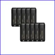 Stylish 128GB USB Thumb Drives, 10-Pack - Durable and Fingerprint Resistant