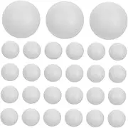 Craft Foam Balls 120pcs White Foam Balls Craft Balls Smooth Christmas Balls for Diy Crafts Art Projects School Supplies Christmas Party Decorations 4cm