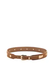 Madewell Women's Sun Medallion Suede Belt
