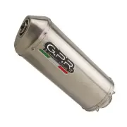 GPR Exhaust Kawasaki Versys 1000 2019-2020 Satinox DB Killer Slip-on