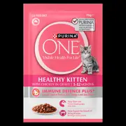 Purina One Kitten Chicken In Gravy Wet Cat Food Pouches
