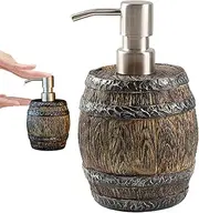 Refillable Lotion Dispenser, Barrel Design Soap Dispenser, 400ml Bathroom Soap Dispenser, Soap Dispenser for Outdoor Use, Refillable Hand Soap Dispenser, Lotion Bottle for Bathroom, Barrel Style Lotio