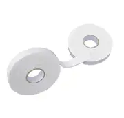 2 Rolls 3/4 Inch Double Sided Foam Tape White Tape Sponge Soft Adhesive Tape Sti