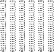 Naisfei 6Pcs Compression Spring Compression Spring White Zinc Plated Tension Spring Hardware Accessories Length : (0.7 x 7 x 100mm)