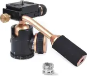 Tripod Head, Flexi-Tilt Universal Ball Head with Quick Release Plate, 1/4 Screw
