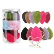 Makeup SpongeMakeup Sponges Blender Set Beauty Cosmetic Foundation Blending A...