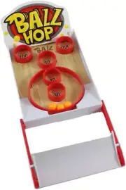Curious Minds Mini Arcade Ball Toss Game - Tabletop Sports W/ Launch Balls
