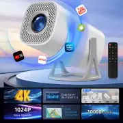 8GB 4K Mini Projector HY300 WiFi6 Bluetooth BT5.0 Cinema Portable Home Theaters