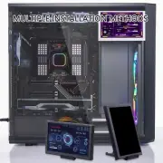 USB 5inch IPS Display PC Data Monitors Computer Temperature Screen with Type C