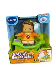 Vtech Go Go Smart Friends Dawn Talking Figure With Her Green Wagon NEW 2 Piece