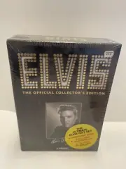 New Elvis The Official Collectors Ed 10 DVD Set 256 pg Hardcover Book DeAgostini