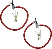 NAMOARLY 2Pcs Bike Pump Extension Hose Inflatable Tubes for Bicycles Scooters Motorcycles Durable Tire Inflator Hose with Excellent Seal for Efficient Inflation