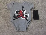 Nike Air Jordan Jumpman Baby Boys One Piece Bodysuit Top Newborn