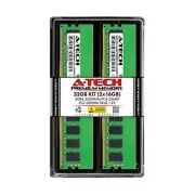 A-Tech Server 32GB Kit (2 x 16GB) 2Rx8 PC4-25600 DDR4 3200MHz ECC Unbuffered ...