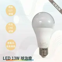 在飛比找蝦皮購物優惠-TRUNK壯格 LED燈泡 13W(台灣製-滿1500以上送