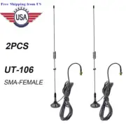 2PCS UT-106 SMA-F Dual Band Antenna for BAOFENG UV-5R UV-82 UV-16 TYT TH-UV88
