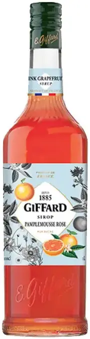 Giffard Pink Grapefruit Syrup 1L