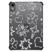iPad mini (6th gen) iPad Impact Case Chrome Doodles