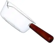 FUNOMOCYA Glass Kitchen Cooking Pot Multi-Purpose Saucepan Great for Soup Salad Milk Gas Stove Compatible