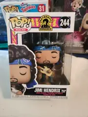 Funko Pop Authentic Hendrix Jimi Hendrix Live in Maui Jacket #244 Figure NIB