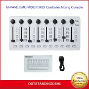 M-VAVE SMC-MIXER MIDI Controller Mixing Console for Wireless Connection os67