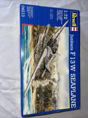 REVELL #04213 JUNKERS F 13 W SEAPLANE 1/72 SCALE Brand New