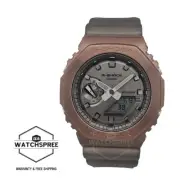 Casio G-Shock Metal-Clad Octagonal Midnight Fog Brown Translucent GM2100MF-5A