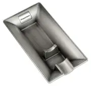Prometheus Metal Single Cigar Ashtray - Brushed Chrome