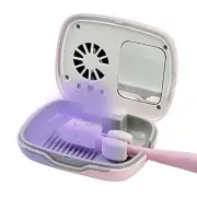 Rechargeable Mini UV Toothbrush Cover with Fan and USB Cord for Travel or Hom...