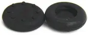 OSTENT Analog Joystick Button Protector Compatible for Sony PS2/3 Microsoft Xbox 360 Controller Color Black Pack of 6