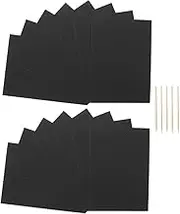 Angoily Rt Scratch Paper Sheets Set for Boys and Girls Diy Drawing Scratch Paper Kit Safe Interactive Art Activity for Toddlers