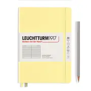 Hardcover Medium Ruled Notebook, 251 Page (Vanilla) - A5