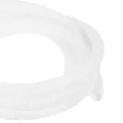 18.04ft 8/9 Inch White Wire Loom Split Tubing Cord Protectors Flexible Conduit