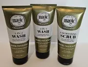 Soft Sheen Carlson Magic Grooming 3-IN-1 Wash Cocoa Butter & CedarWood Oil 3PK