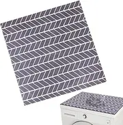 Washer Dryer Top Cover - Washer Covers for The Top,Foldable Washer and Dryer Top Protector Mat, Anti-slip Dust Cover Pad for Washer and Dryer Topper