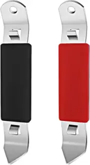 2 Pcs Magnetic Bottle Openers Stainless Steel Manual Can Opener Classic Flat Bot