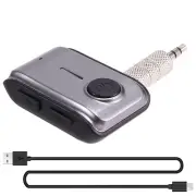 1X( Bluetooth 5.3V Car Receiver Car AUX 3.5mm Bluetooth Adapter Speaker1062