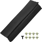 X AUTOHAUX 1 Pcs Door Side Lower Trim Door Side Garnish Trim for Toyota Highlander 4 Cyl 2.7L 6 Cyl 3.5L 2016-2019 No:750760E071C0 Black ABS Plastic