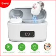 Rechargeable Hearing Aid Amplifiers Mini For Deafness ITE Volume Control In-Ear